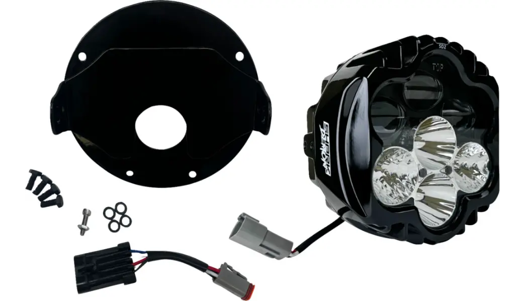 Custom Dynamics Shark Demon® 2 Headlight - Low Rider St 1
