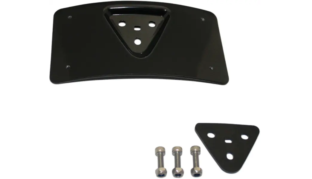 Custom Dynamics Lay Down License Plate Mount 1