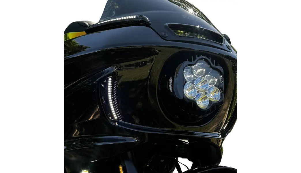 Custom Dynamics Low Rider St Fairing Vent Lights 2