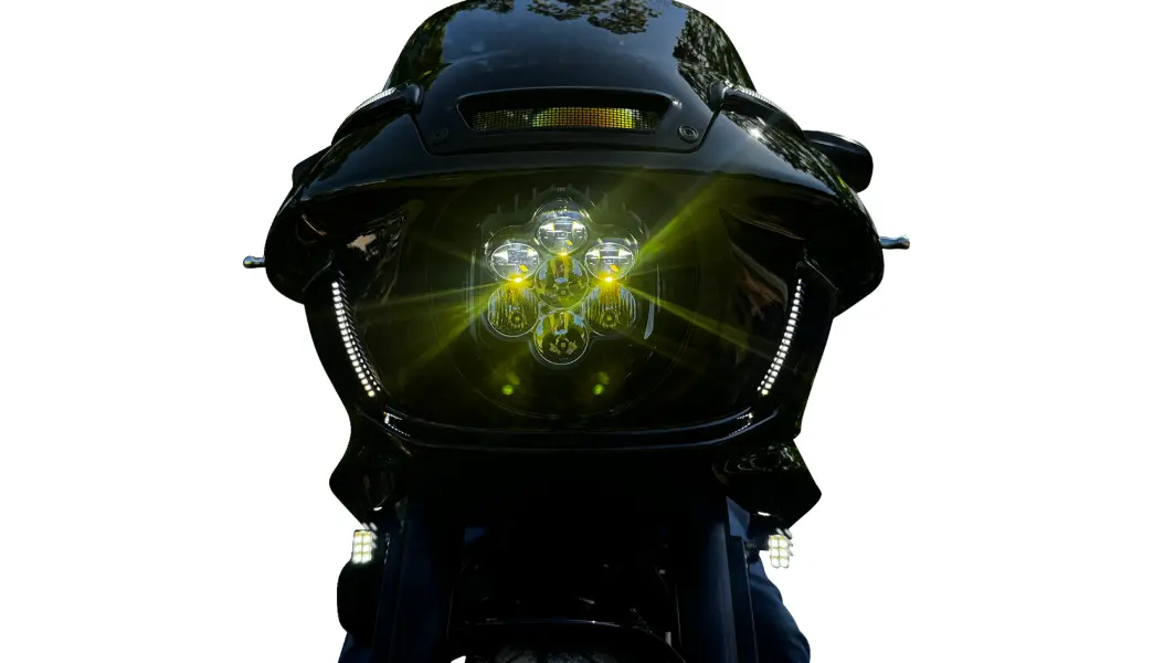 Custom Dynamics Shark Demon® 2 Headlight - Low Rider St 2