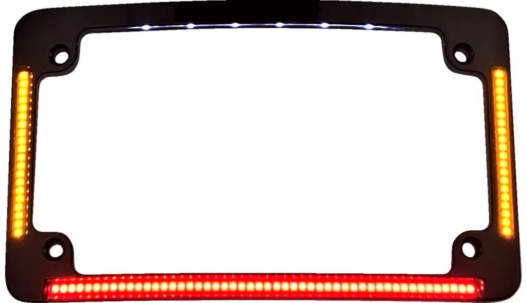 Custom Dynamics Radius All In One License Plate Frame 1