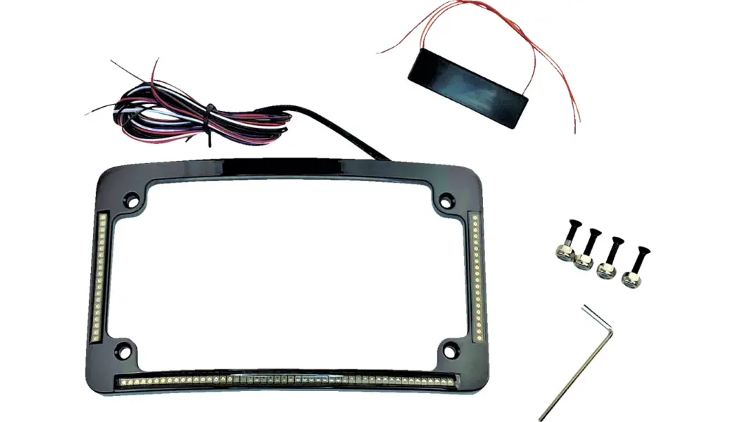 Custom Dynamics Radius All In One License Plate Frame 2