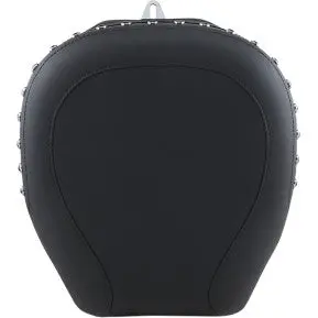 Mustang - Wide Rear Seat And Pillion Pad - Black Studded Vinyl - '09-20 Touring 2