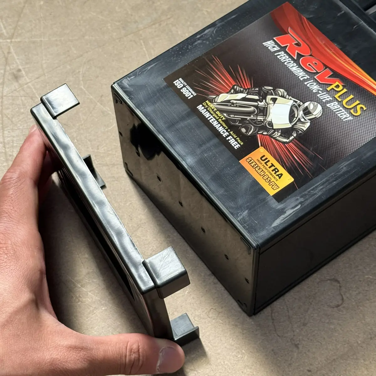 Revplus Stx14ah-Bs-Pw Motorbike Agm Battery - 12V 12Ah 210Cca 2