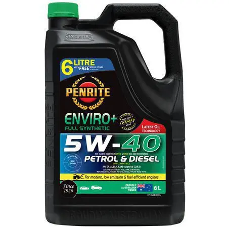 Penrite Enviro+ 5W-40 6L Engine Oil - Eplus5w40006 1