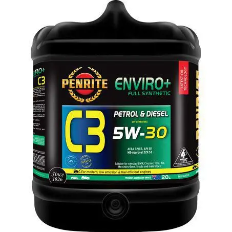Penrite Enviro+ C3 5W-30 20L Engine Oil - Eplusc3020 1