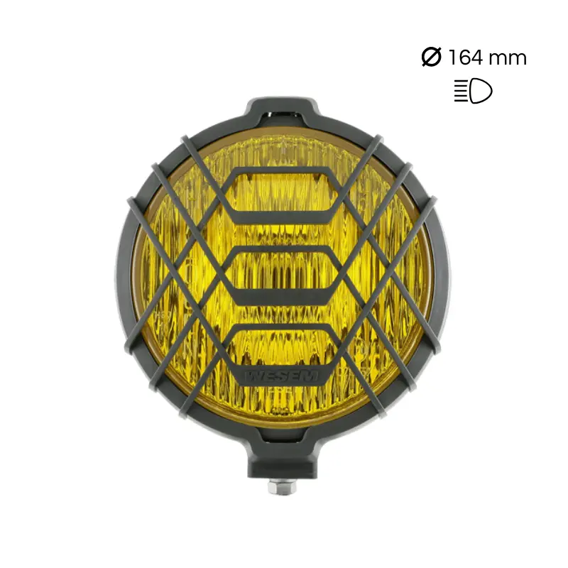 Farol De Longo Alcance Wesem Ho1 (Vidro Amarelo) (Ø 164Mm) 1