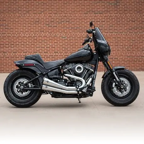 S&S Cycle - Grand National® 2-2 50 State Exhaust System For 2018-19 Hd® Softail® Fat Bob® M8 Models 1