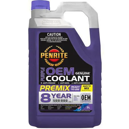 Penrite Oem Purple Premix Coolant 5L - Coolpurplepmx005 1