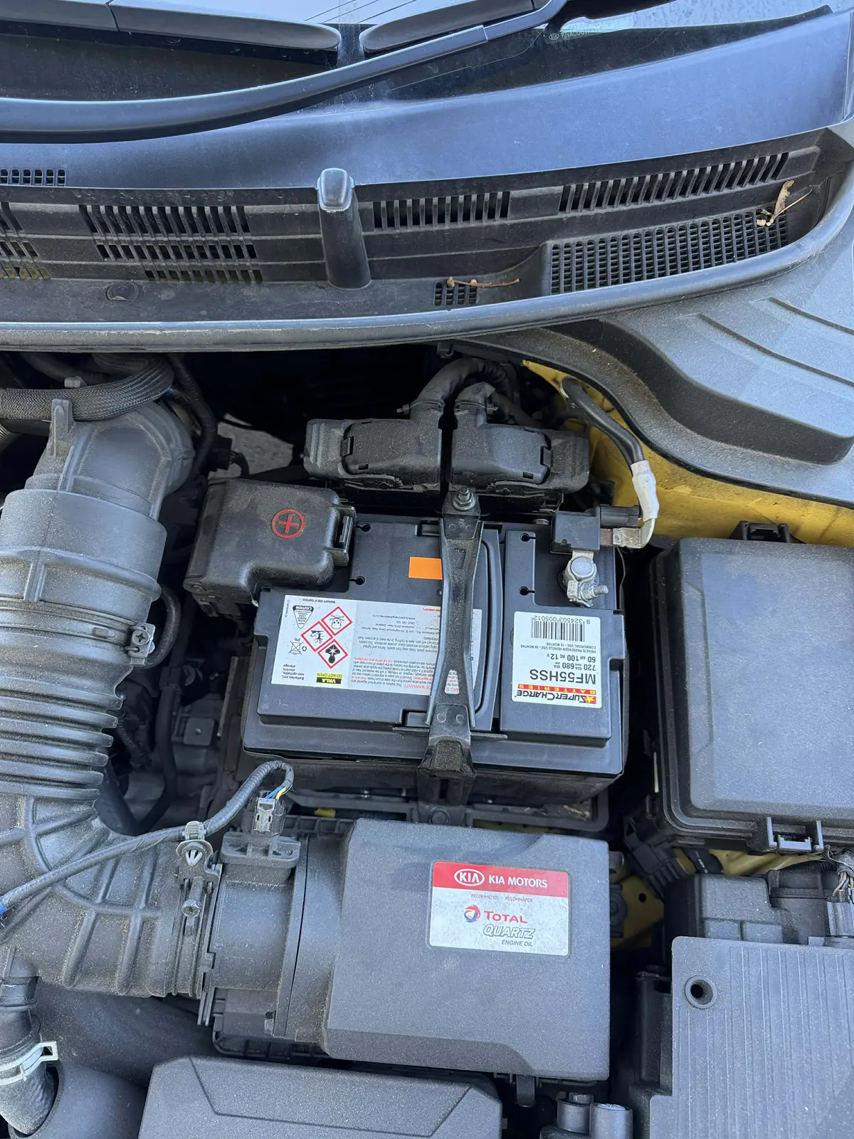 Kia Stonic Battery - Agm Stop Start 2
