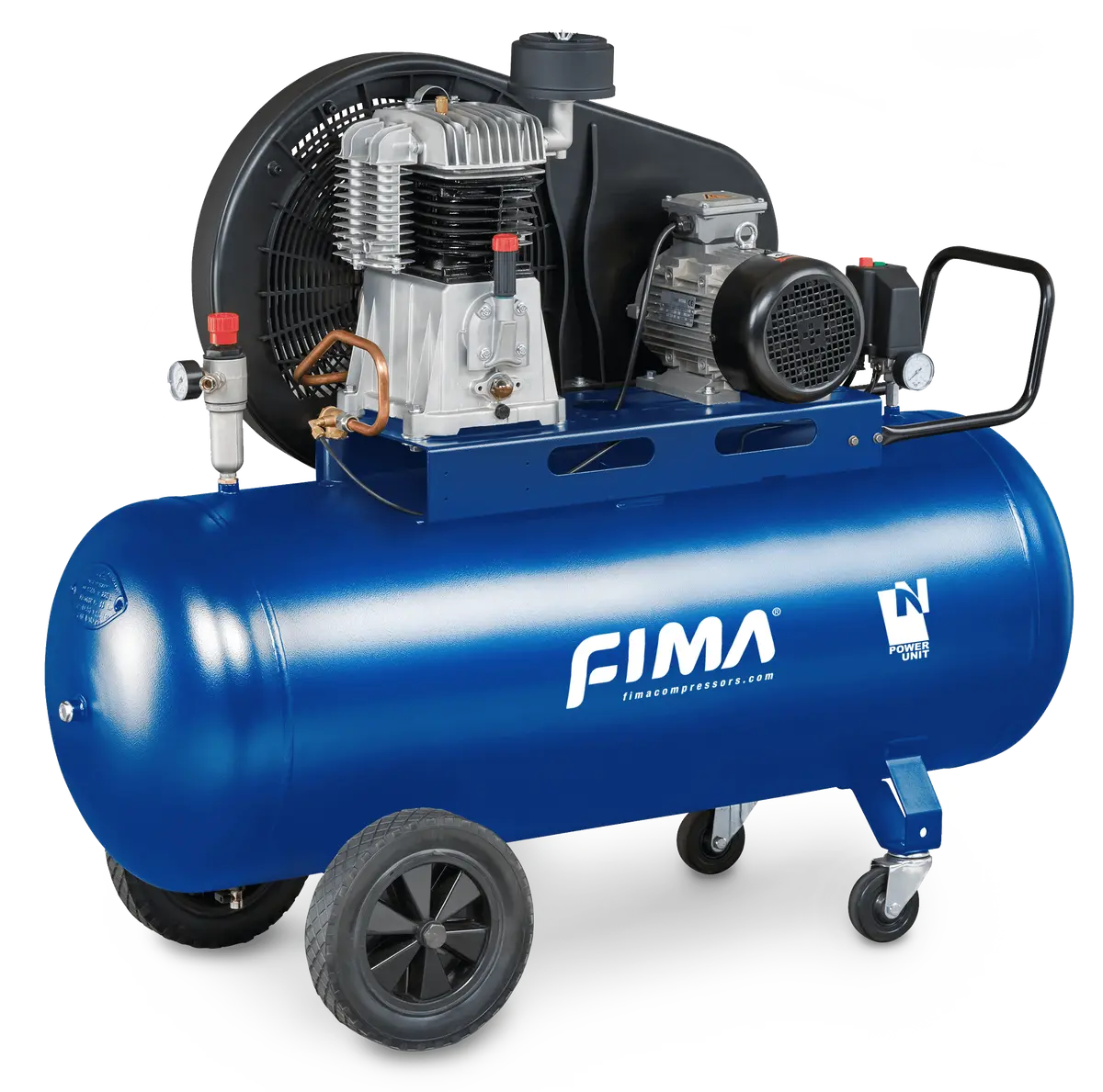 Fima 25Cfm Jumbo 5.5Hp 270L Air Compressor 3Ph 1