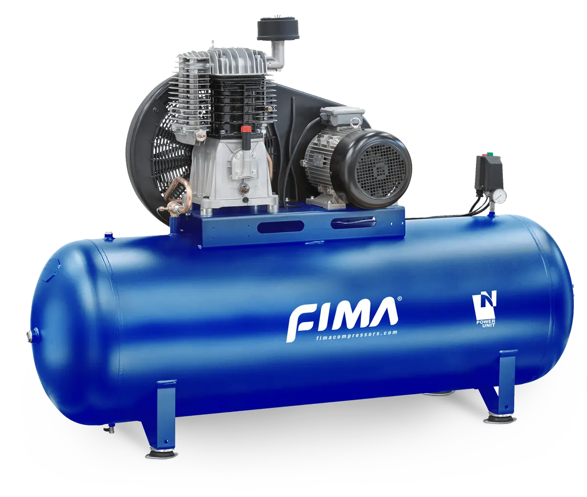 Fima 45Cfm Jumbo 10Hp 270L Air Compressor 3Ph 1