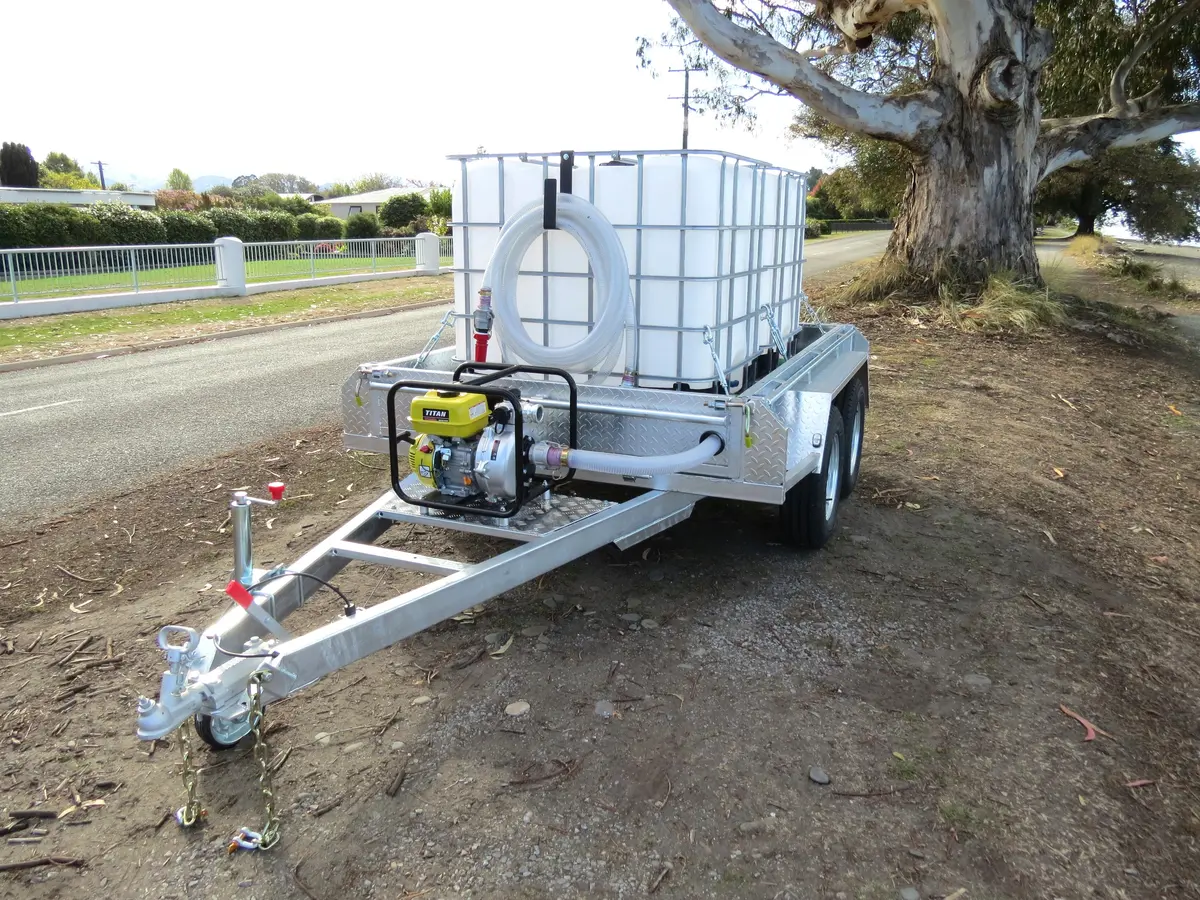 Hydrodustpro 2000 Dust Suppression Tanker Trailer - Titan Pump 2