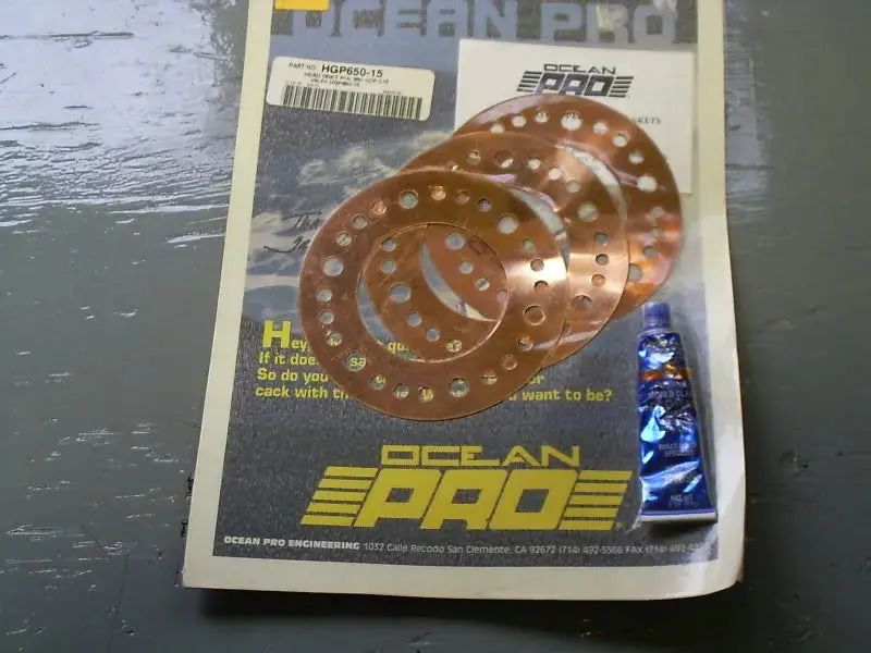 Head Gasket Set , Copper, Ocean Pro, Polaris 650 1