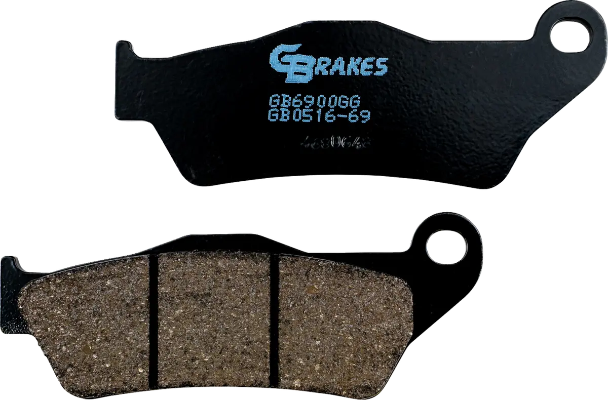 Gbrakes Semi Metallic Brake Pads (Gb051669) - Street 16-20 1
