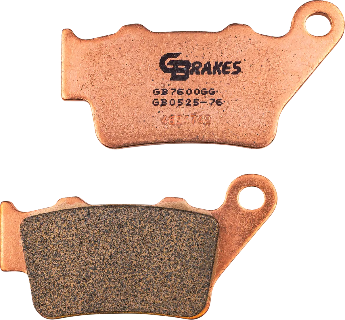 Gbrakes Hh Sintered Brake Pads (Gb052576) - Pan America 24-25 1