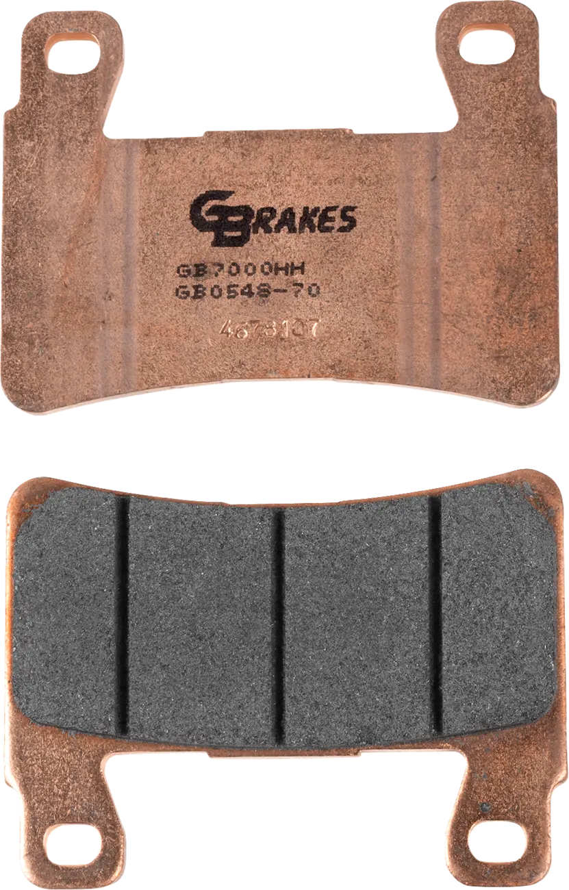 Gbrakes Hh Sintered Brake Pads (Gb054870) - Softail 13-23, Sportster 09 1