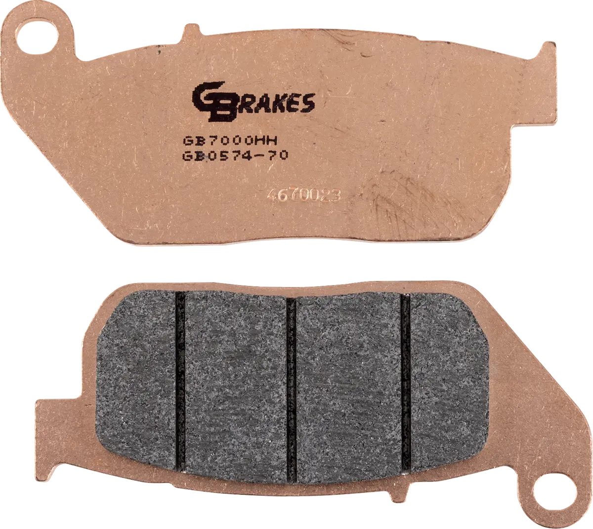 Gbrakes Hh Sintered Brake Pads (Gb057470) - Sportster 04-13 1