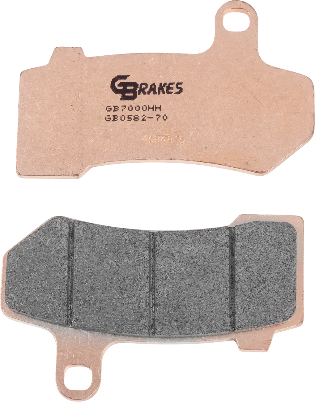 Gbrakes Hh Sintered Brake Pads (Gb058270) - Cvo, Softail, Touring, V-Rod, Sportster 1