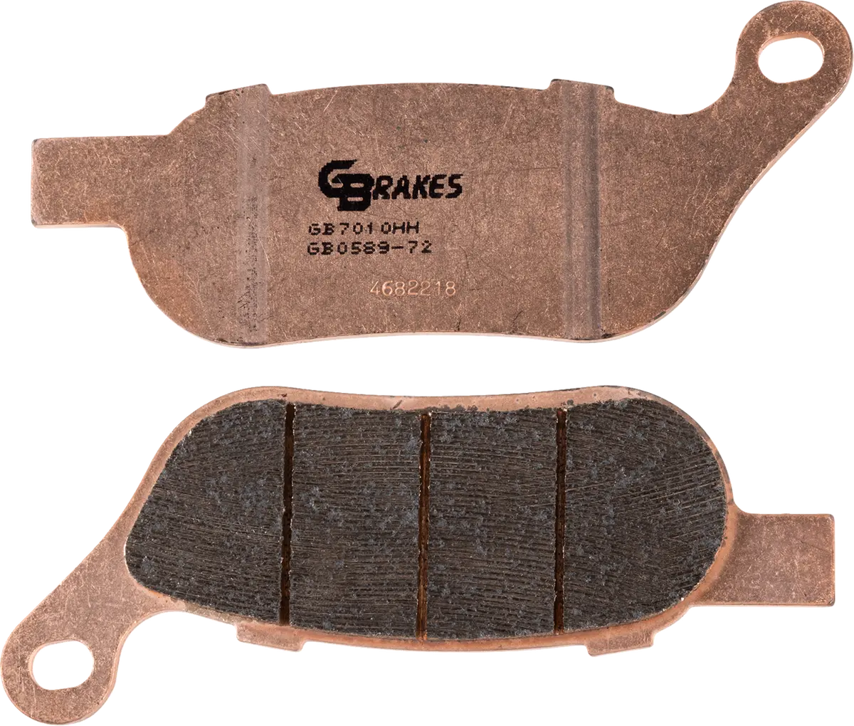 Gbrakes Hh Sintered Brake Pads (Gb058972) - Dyna 08-17, Softail 08-17 1