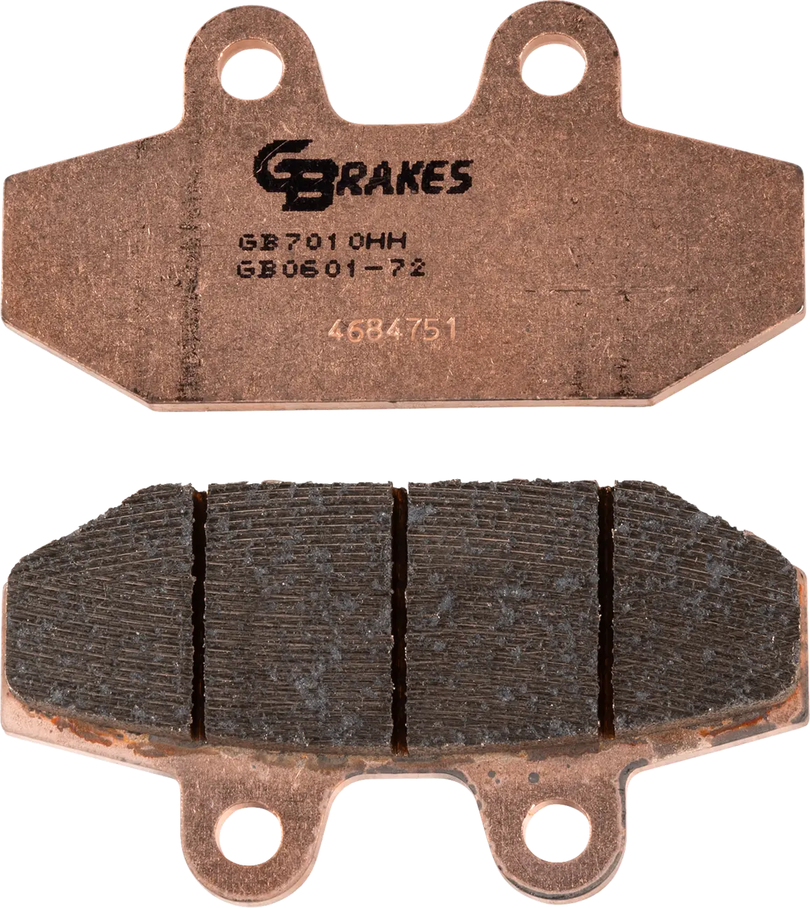 Gbrakes Hh Sintered Brake Pads (Gb060170) - Softail 18-23 1