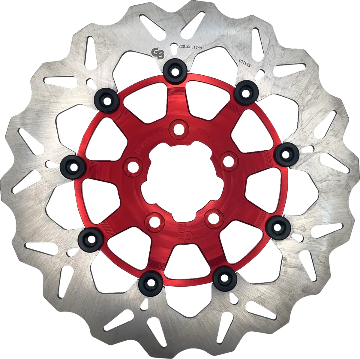 Gbrakes Wave Brake Rotors (Df680cwr) - Touring, Softail, Dyna, Sportster 1