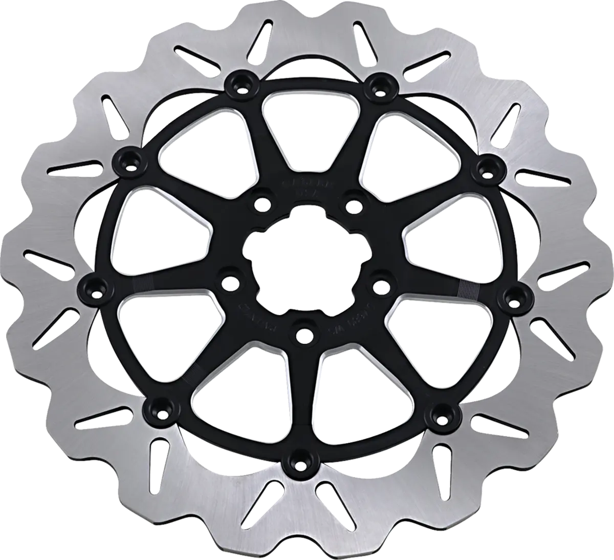 Gbrakes Oversize Wave Brake Rotor (Df680cwsc) - Softail, Touring, Dyna, Pan America, V-Rod, Sportster 1