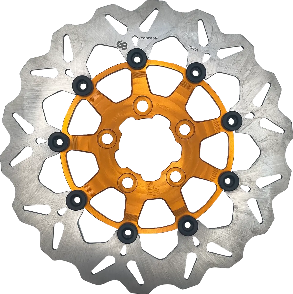 Gbrakes Wave Brake Rotors (Df681cwo) - Touring, Softail, Dyna, Sportster 1