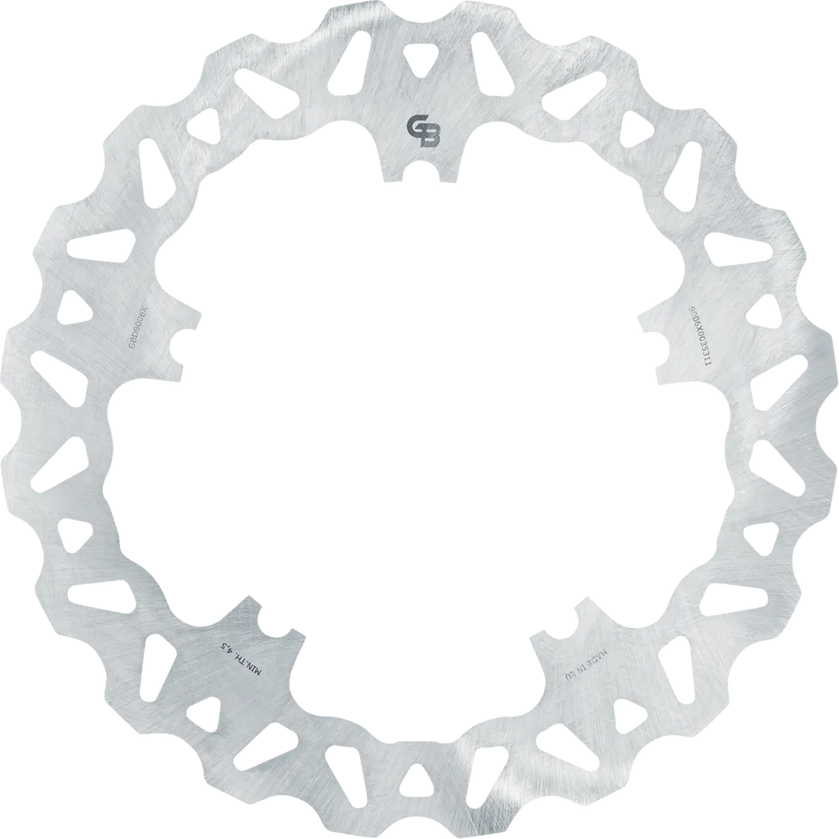 Gbrakes Wave Brake Rotor (Gbd9006x) - Dyna, Touring, V-Rod 1