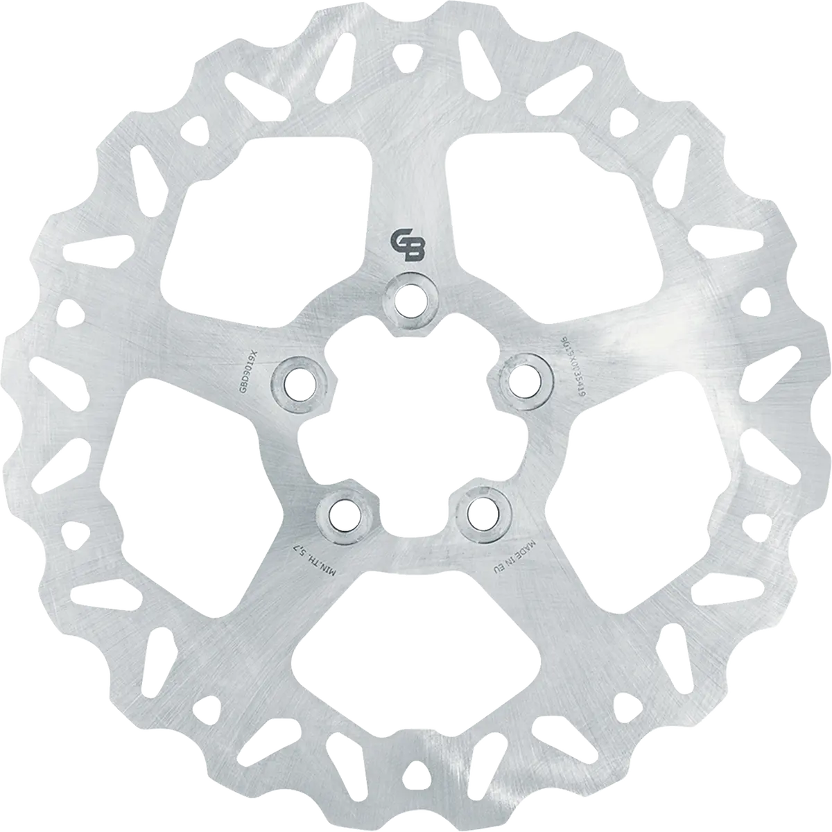Gbrakes Wave Brake Rotor (Gbd9019x) - Dyna, Softail, Touring, Sportster 1