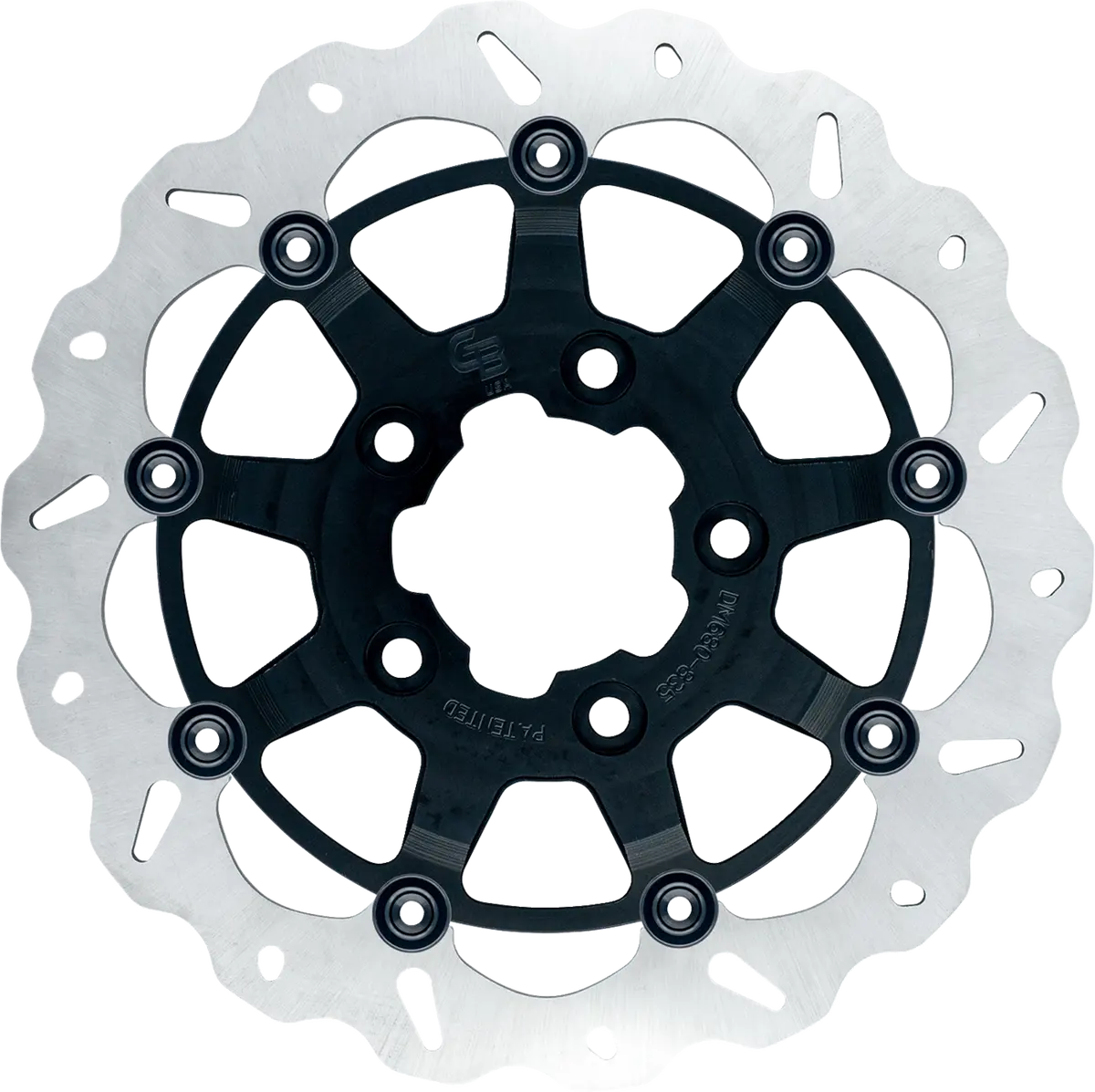Gbrakes Oversize Wave Brake Rotor (Gbdu009) - Softail, Touring, Dyna, Pan America, V-Rod, Sportster 1
