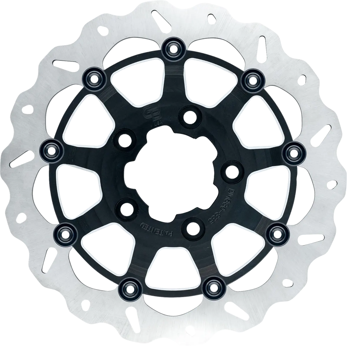 Gbrakes Oversize Wave Brake Rotor (Gbdu011) - Softail, Touring, Dyna, Pan America, V-Rod, Sportster 1