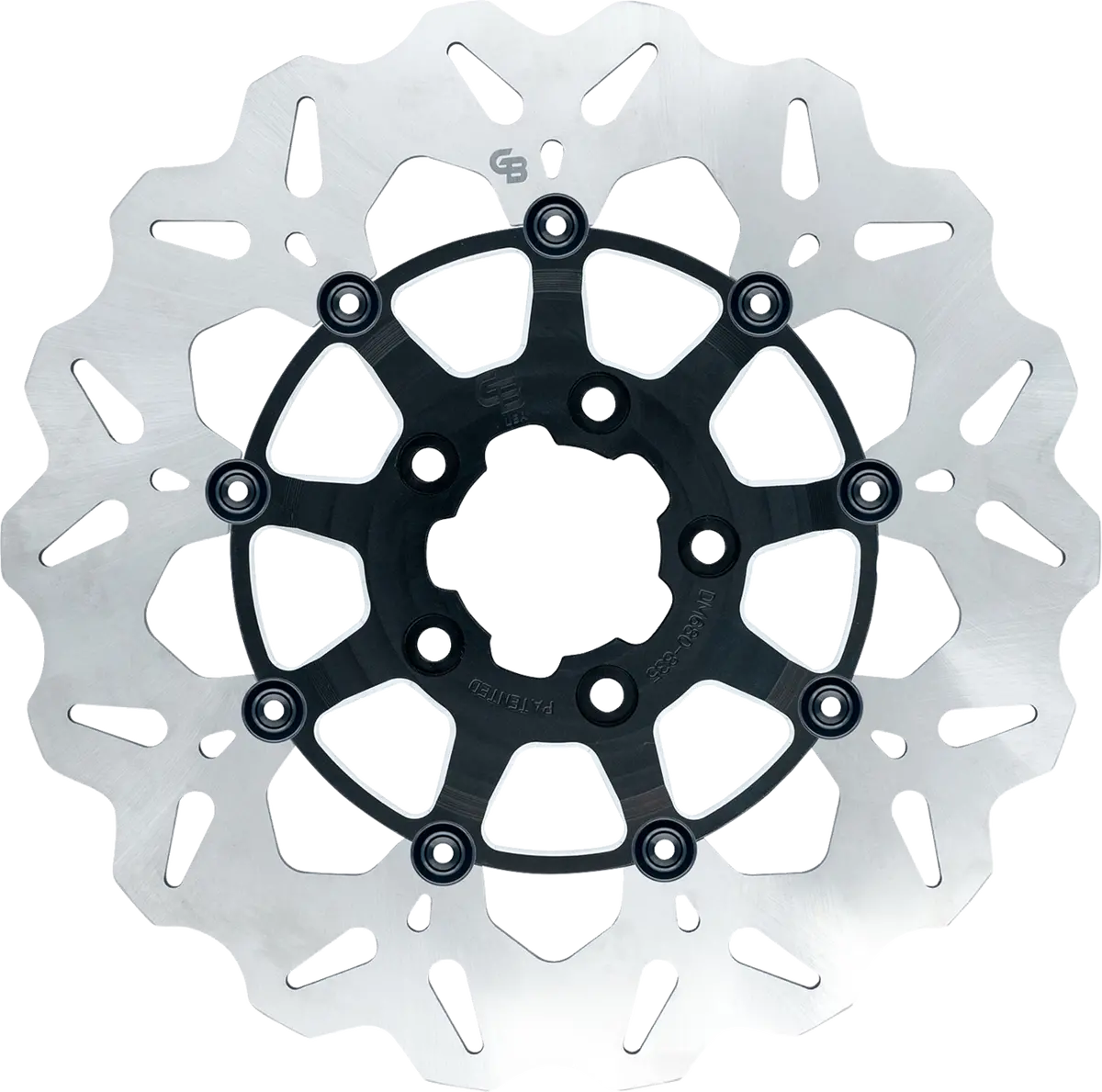 Gbrakes Oversize Wave Brake Rotor (Gbdu012) - Touring, Softail, Dyna, V-Rod, Street, Sportster 1