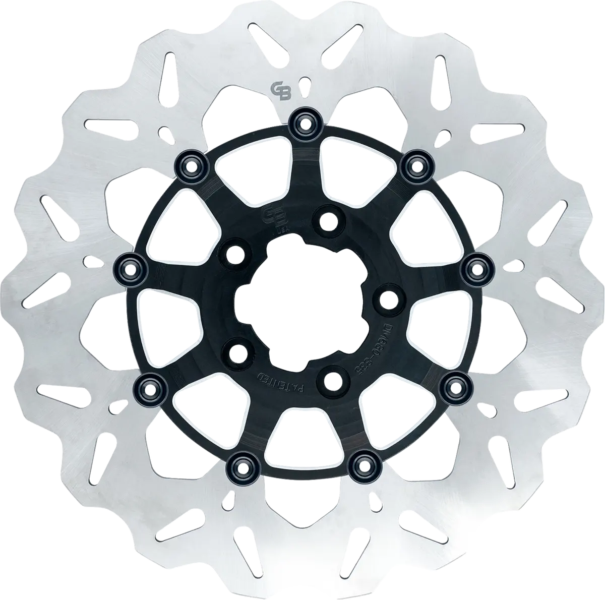 Gbrakes Wave Brake Rotors (Gbdu014) - Softail, Touring, Dyna, V-Rod, Sportster 1