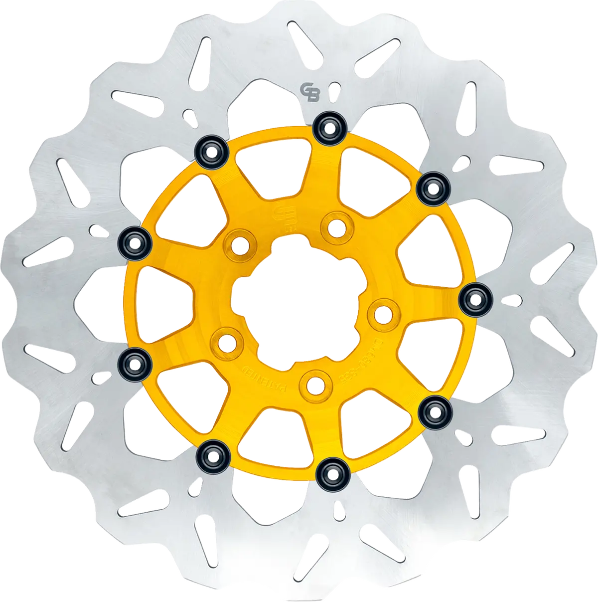 Gbrakes Oversize Wave Brake Rotor (Gbdu028) - Softail, Touring, Dyna, Pan America, V-Rod, Sportster 1