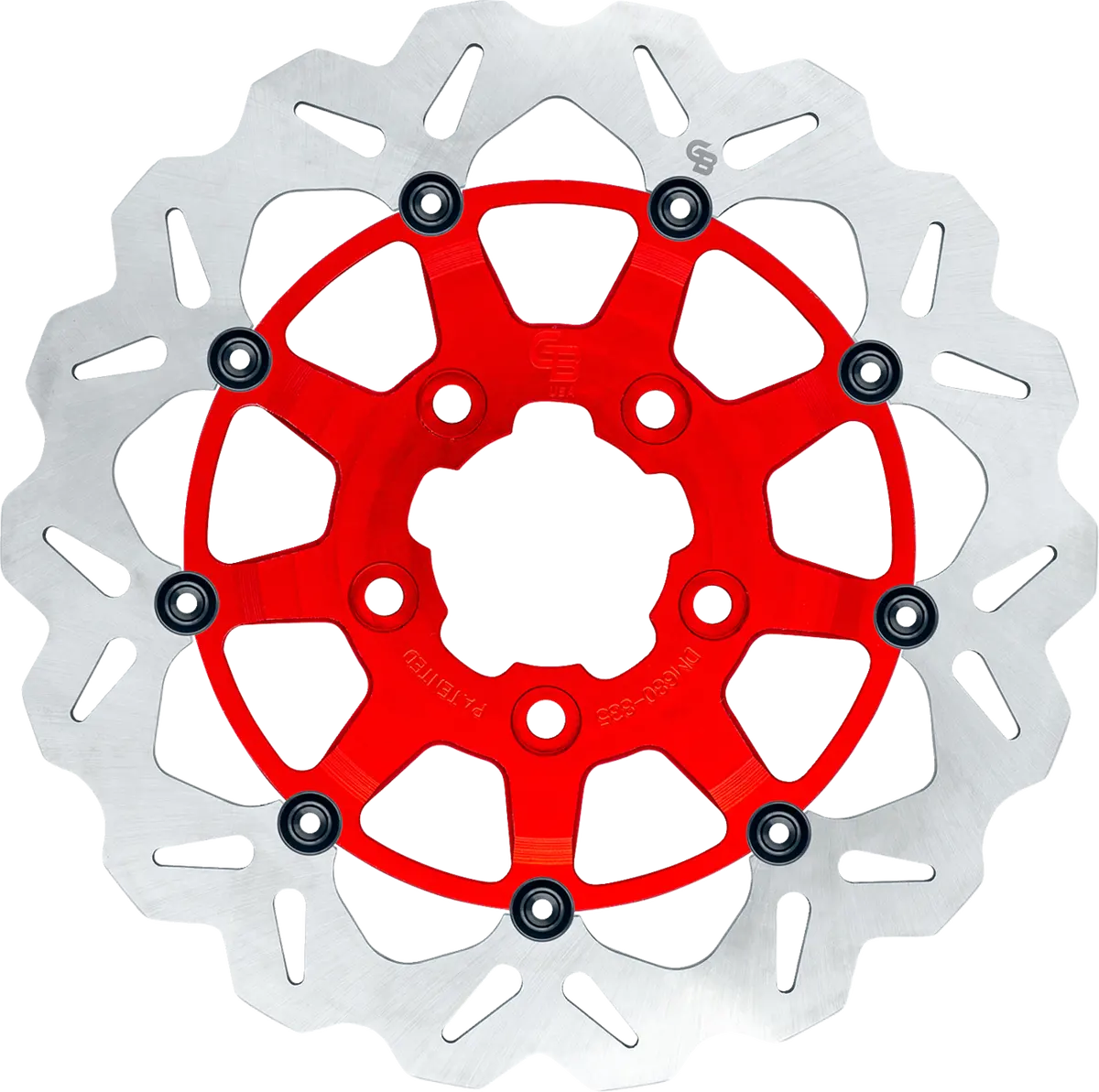 Gbrakes Oversize Wave Brake Rotor (Gbdu032) - Softail, Touring, Dyna, Pan America, V-Rod, Sportster 1