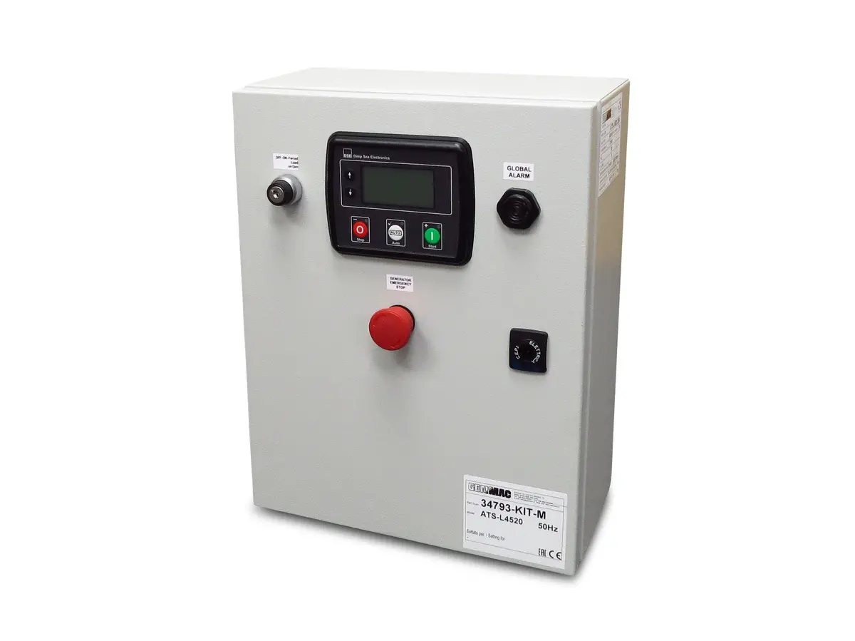 Genmac Ats Mains Failure Auto Start System 144Amp Single Phase 1