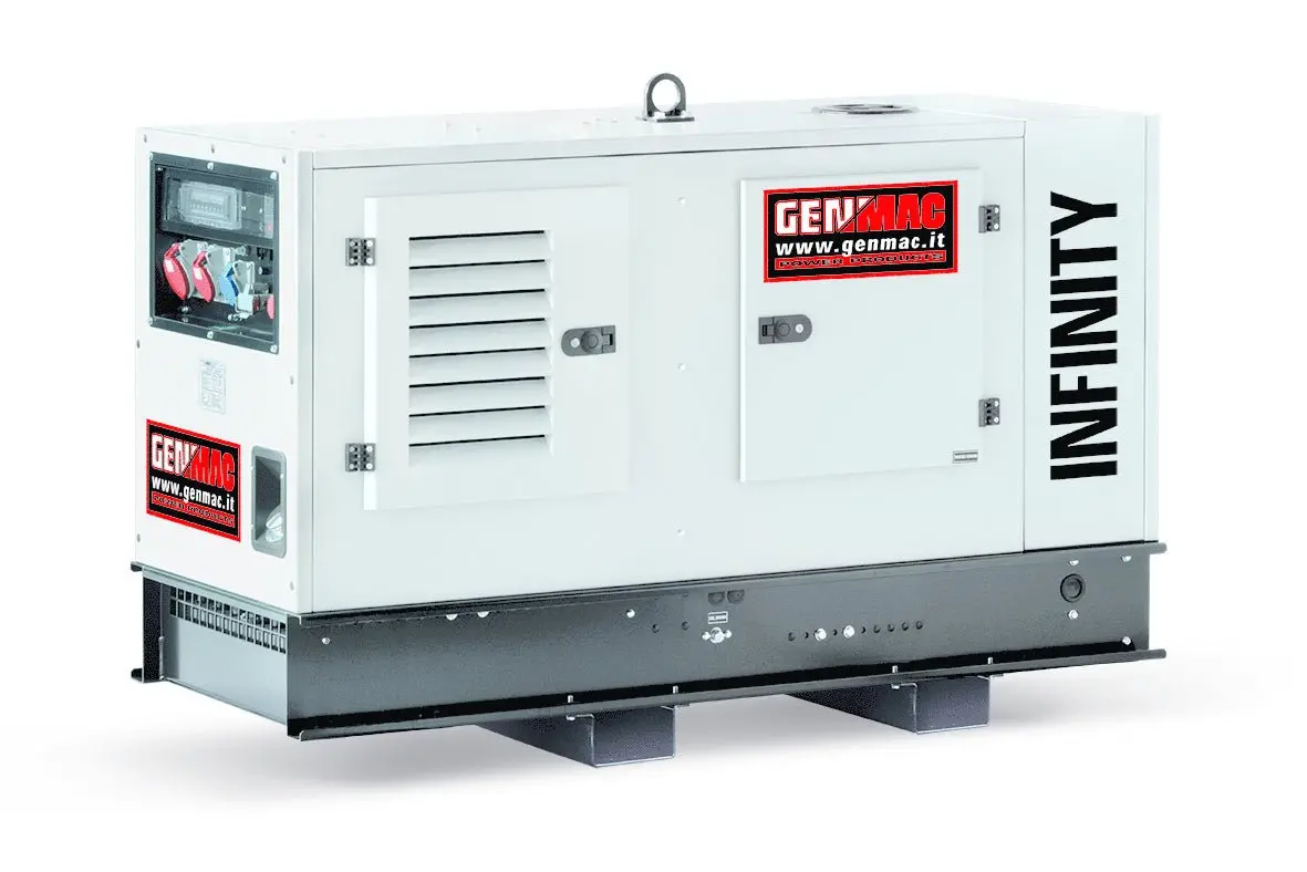 Genmac Infinity G20ys-E Yanmar Diesel Generator 20Kva Silenced 400V 1