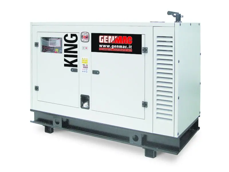 Genmac King G100ps Perkins Diesel Generator 110Kva Silenced 1
