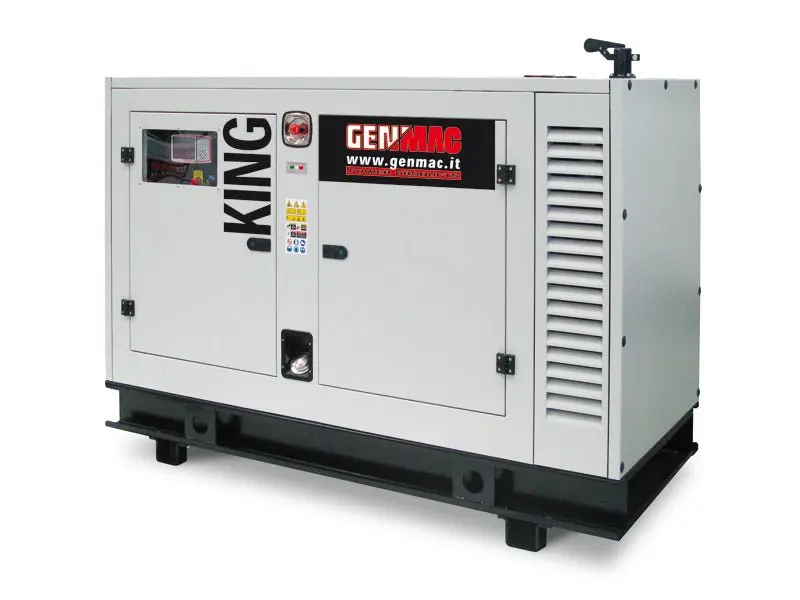 Genmac King G100ps Perkins Diesel Generator 110Kva Silenced With Huge 1000Ltr Fuel Tank 1