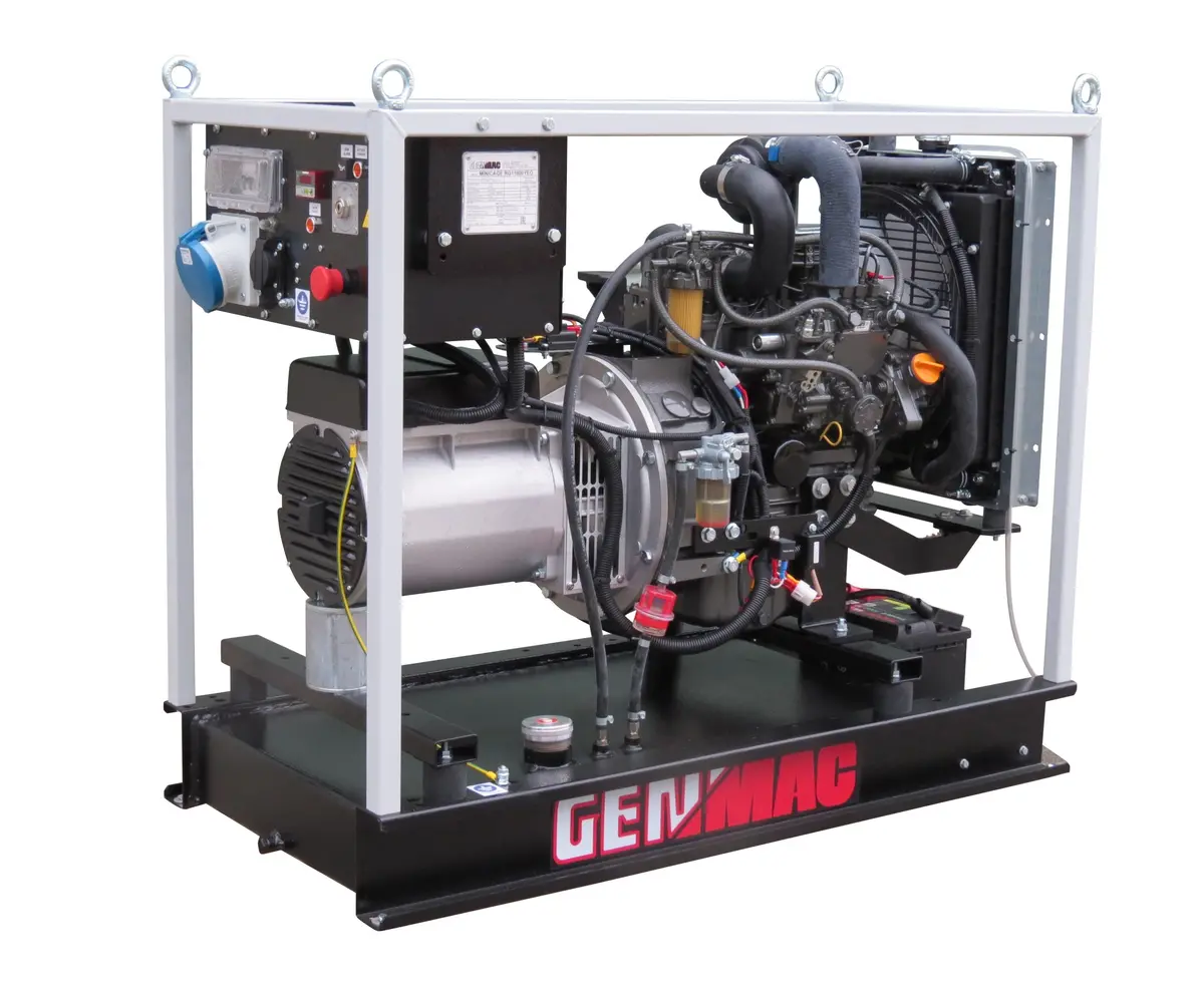 Genmac Minicage Rg11000yeo Yanmar Diesel Generator 11.8Kva 230V 1