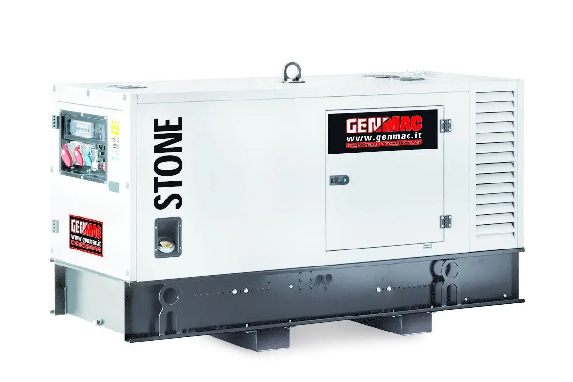 Genmac Stone G40ys Yanmar Diesel Generator 44Kva Silenced 1