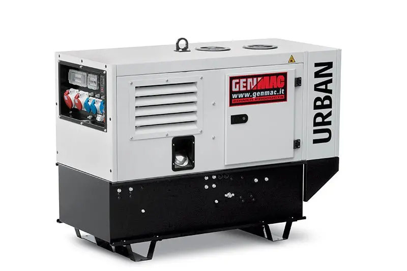 Genmac Urban Rg11000ys Yanmar Diesel Generator 11.6Kva Silenced 230V 1