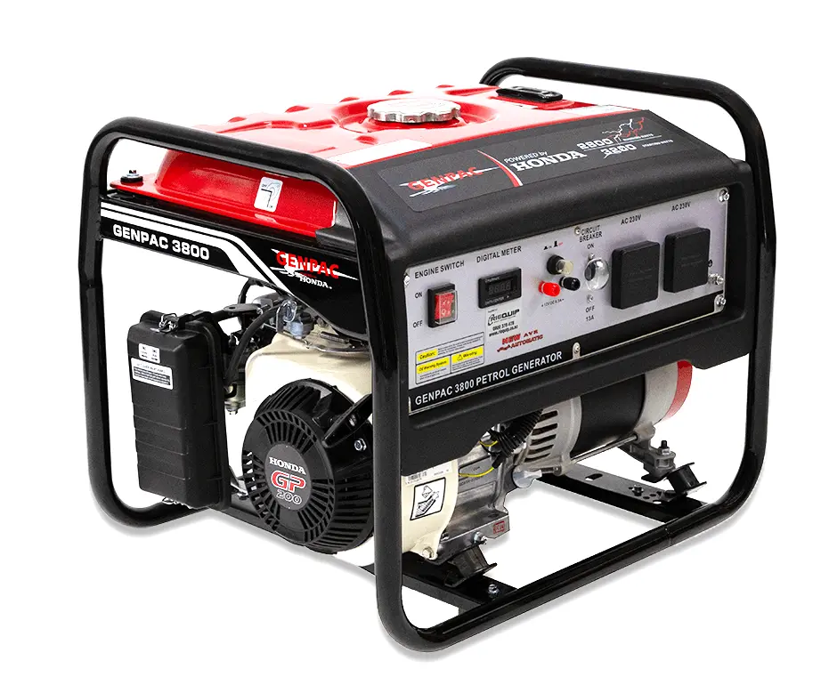 Genpac 3800 3.2Kw Honda Powered Generator 1