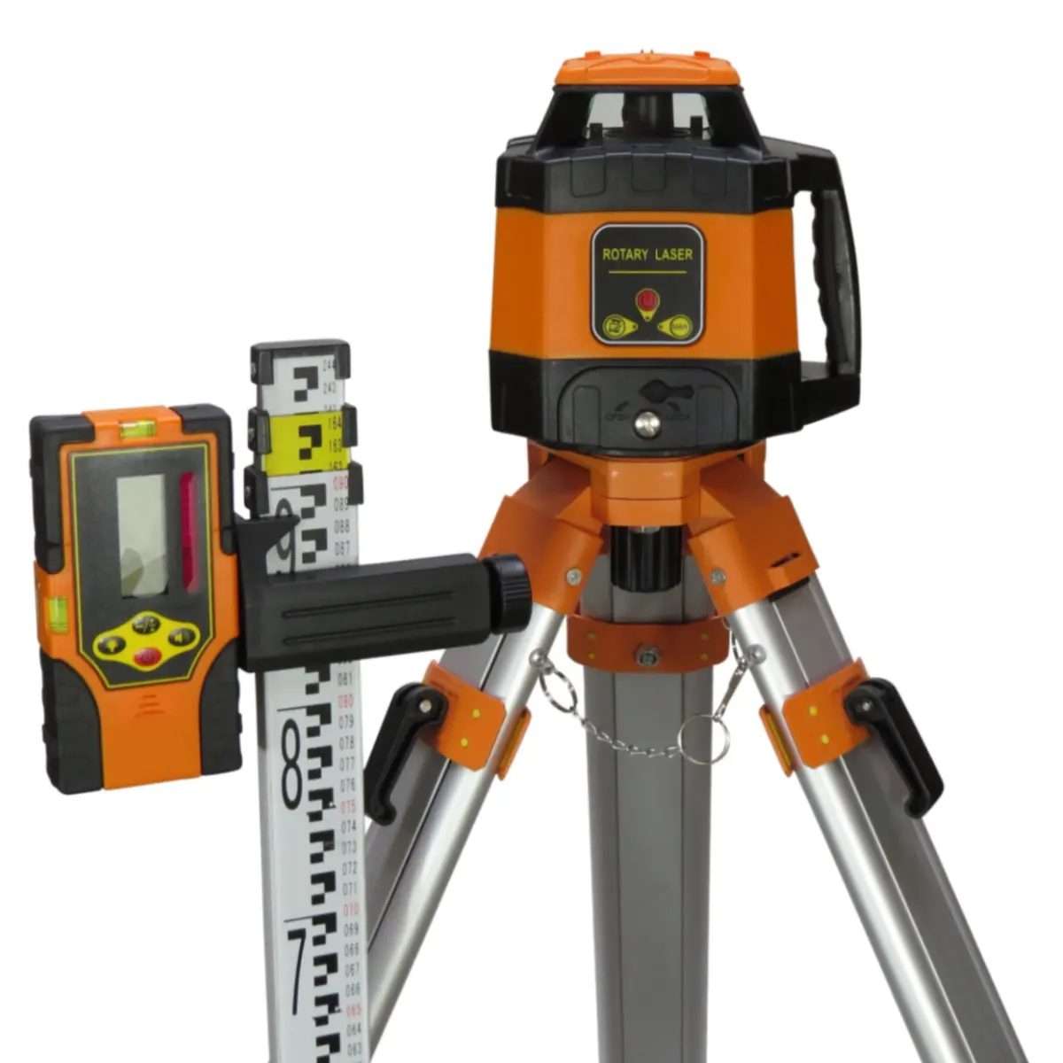 Geotuff Gt520 Rotating Laser Level Incl Staff & Tripod 1