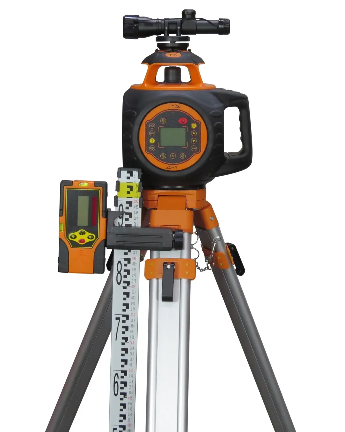 Geotuff Gt531 Rotating Laser Level Incl Staff & Tripod 1