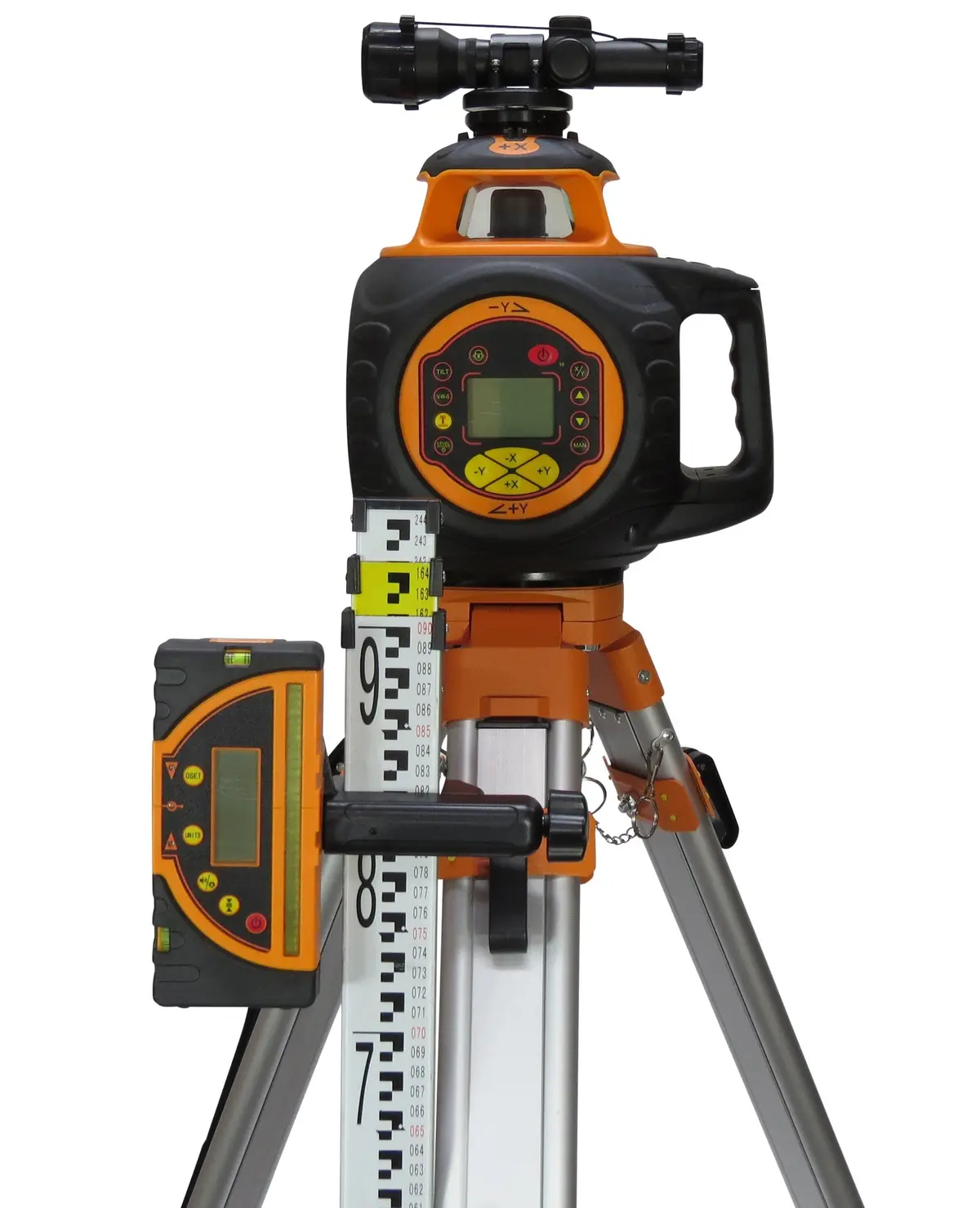 Geotuff Gt532 Rotating Laser Level Incl Staff & Tripod 1