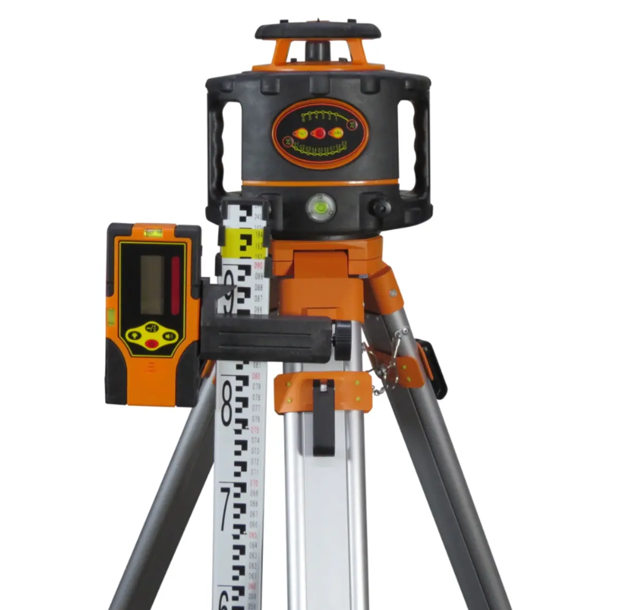 Geotuff Gt536 Rotating Laser Level Incl Staff & Tripod 1