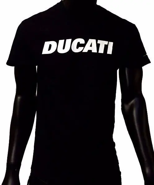 Gpmc Ducati Text Men's T-Shirt, Black Or Red 1