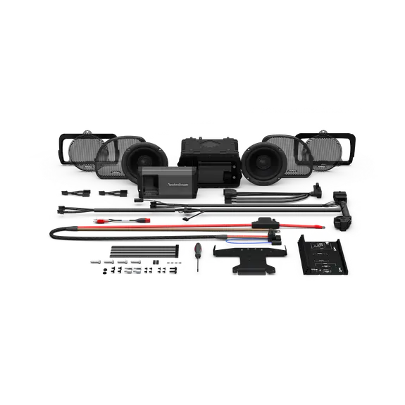 Rockford Fosgate 2014+ Harley-Davidson Street Glide/Road Glide (Gen 3) Stage-2 Complete Kit 2